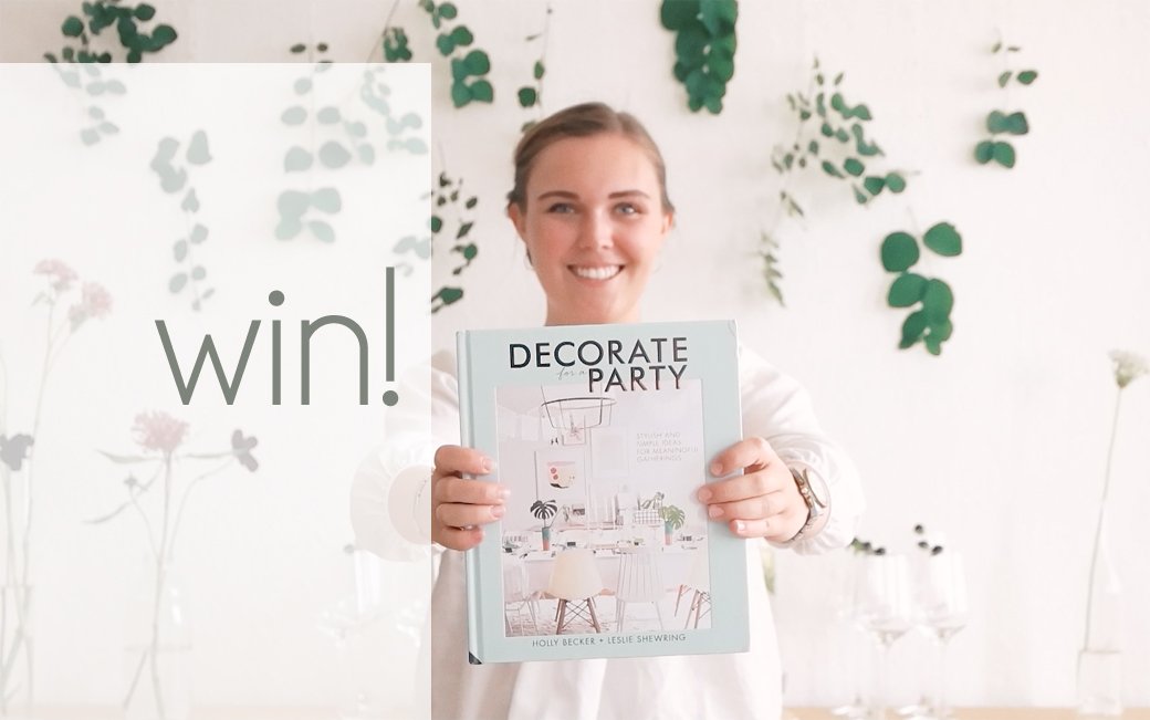 Decorate For a Party Book Trailer + Giveaway